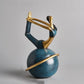 Yoga Lady Figurine Skulptur