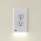 Frendorf | 4er-Pack: LED Nachtlicht Steckdosenabdeckung – Verschiedene Stile