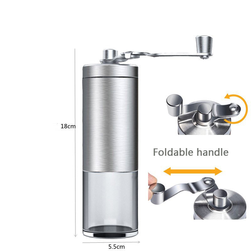 Frendorf | Edelstahl konische Mahlstein Mehlmühle manuelle Kaffeemühle mit einstellbaren Einstellungen