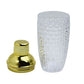 Frendorf | 400ml Gold Deckel Muster Cocktail Shaker