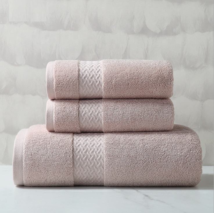 Frendorf | 100% ägyptische Baumwolle Badetuch 70x140cm - grau
