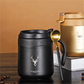 Frendorf | 350ml Nachhaltiger Kaffee Begleiter Wiederverwendbare Kaffeetassen Weiß