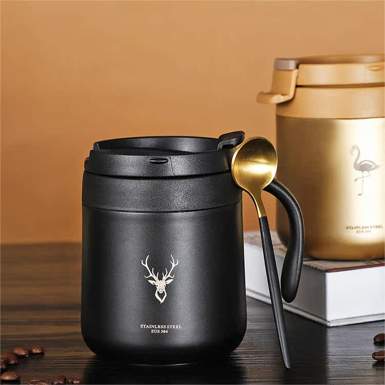 Frendorf | 350ml Nachhaltiger Kaffee Begleiter Wiederverwendbare Kaffeetassen Weiß