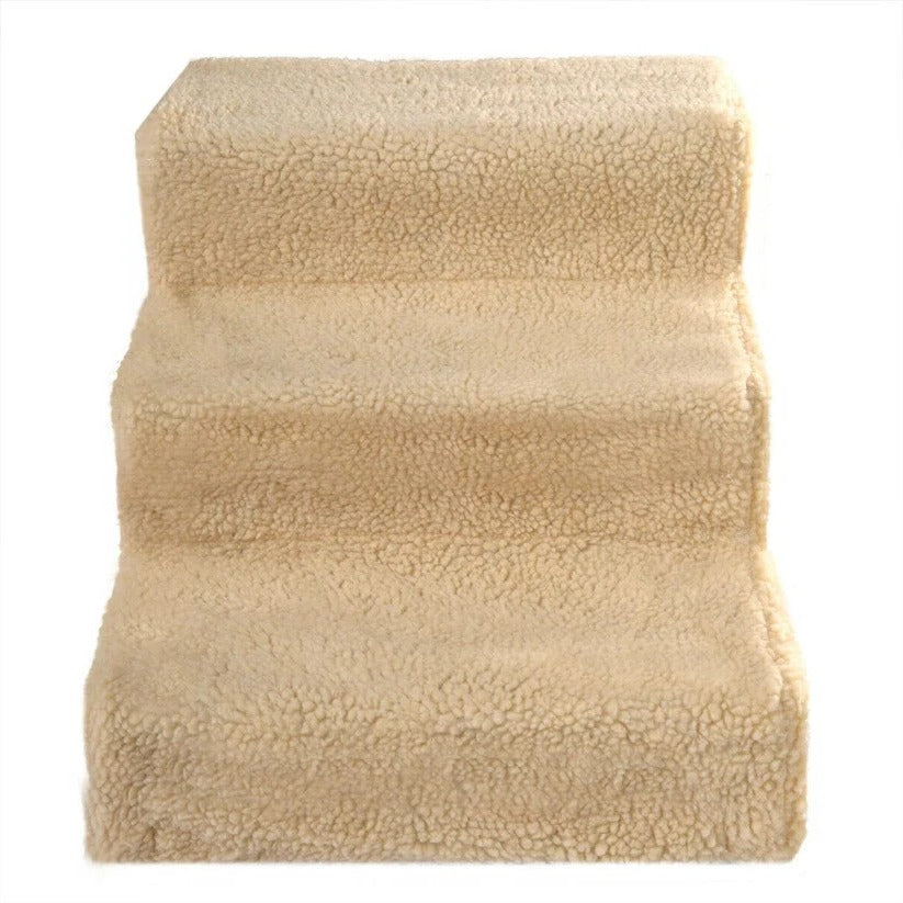 Frendorf | 3-Stufen tragbare Hundetreppe für hohe Betten