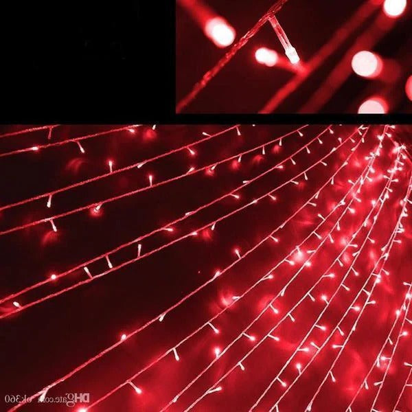 Frendorf | 17-Meter Lichterkette mit 100 LED solarbetriebenen Lichtern