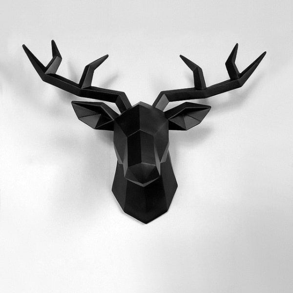 Frendorf | 3D abstrakte kleine Rehkopfskulptur