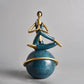 Yoga Lady Figurine Skulptur