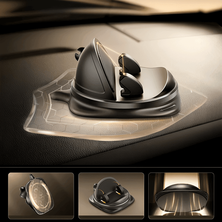 Frendorf | um 360° drehbare Handyhalterung für das Auto mit rutschfestem Griff am Armaturenbrett für sicheren Halt