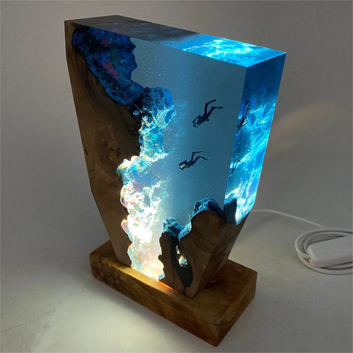 Frendorf | Abylume LED Tauchlampe | Wasserdichte Unterwasserbeleuchtung | Farbwechsel Licht | Pool & Aquarium Dekoration