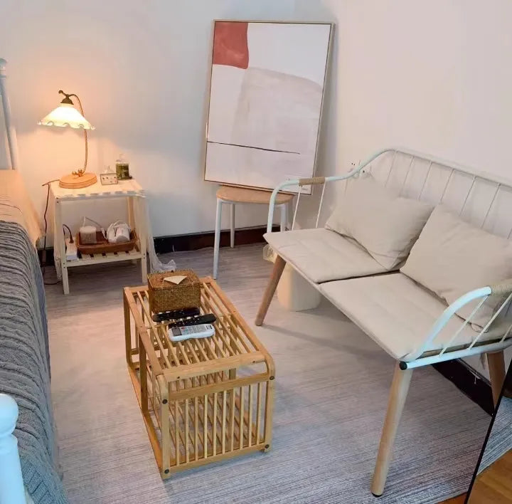 Frendorf | Bambus mehrschichtiger Radianz Speicherregal Haushalts-Schreibtischregal Multifunktionales Blumenregal Speicherregal