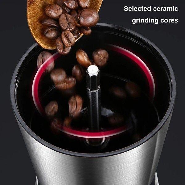 Frendorf | Edelstahl konische Mahlstein Mehlmühle manuelle Kaffeemühle mit einstellbaren Einstellungen