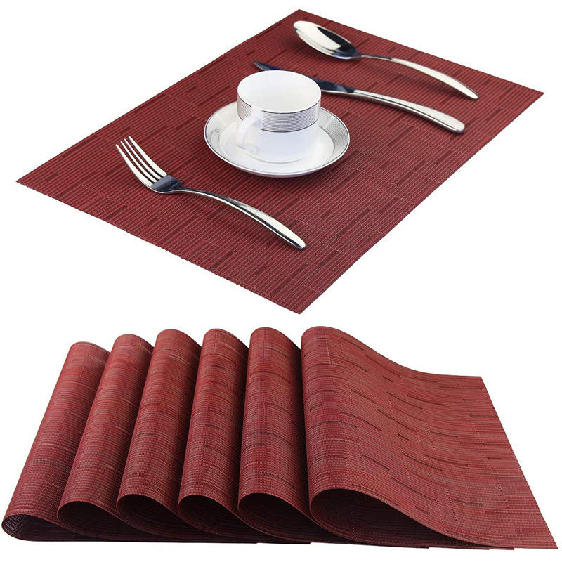 Frendorf | PVC-Material gewebte Tischsets