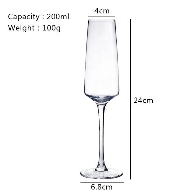 Frendorf | 220ml bleifreies Kristall-Sektglas