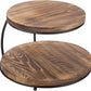 Frendorf | Brennholz Cupcake Halter Stand mit schwarzem Metallrahmen