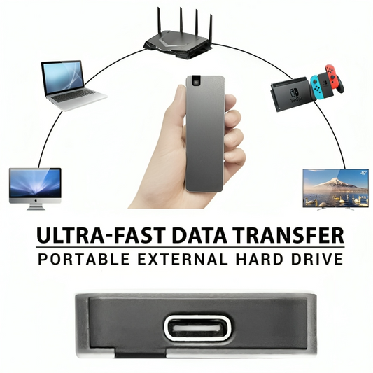Frendorf | BlitzSpeed | Tragbare mini externe Festplatte