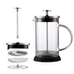 Frendorf | 1000ml Vollständig Transparentes Glas Und 304 Interne Sicherheitskomponenten Zeigen Perfekt Den Exzellenten French Press Kaffeezubereiter