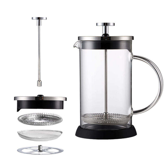 Frendorf | 350ml Profession Espresso French Press Kaffeebereiter Mini Mit Lild
