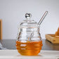 Frendorf | Klares 250ml Glas Honigglas mit Dipper