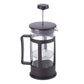Frendorf | 350ml Schwarzes Plastikgehäuse Kaffeepresse Hochtemperaturwiderstand Glas Presse Kaffeekocher French Press