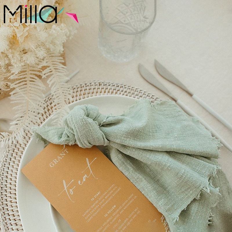 Frendorf | 100% Baumwolle Pastoral Serviette 42x42cm Lila