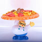 Frendorf | Balancierendes Pizza-Spiel – Lustiges Geschicklichkeitsspiel für Kinder und Familie