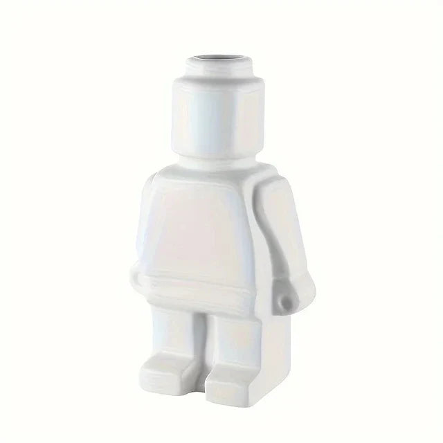 Lego-Vase aus Keramik