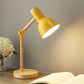 Frendorf | LumiWood Nordische LED-Schreibtischlampe | Natürliches Holzdesign | Dimmbares Licht | Modern & Funktional | Für Büro & Zuhause