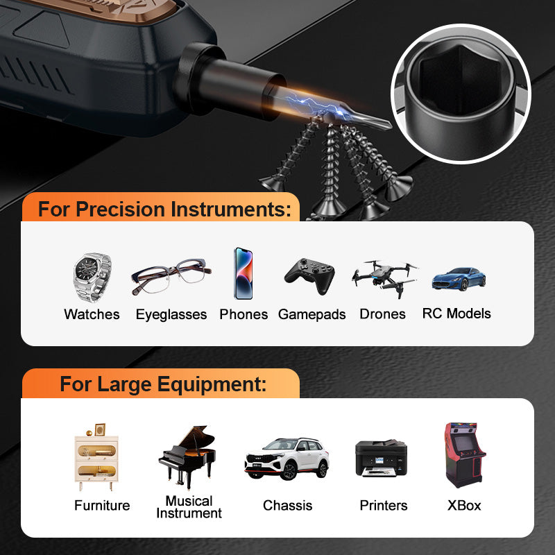 Frendorf | BitVault | 180-in-1-Profi-Präzisionsschraubendreher-Kit