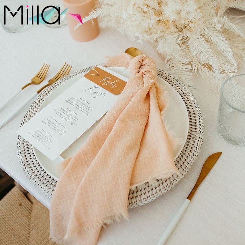 Frendorf | 100% Baumwolle Pastoral Serviette 42x42cm Lila