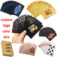 Frendorf | Hochwertige Spielkarten Druck Poker PVC wasserdichte Kunststoff schwarze Spielkarten