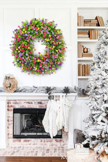 Frendorf | Bauernhaus Bunter Landhauskranz