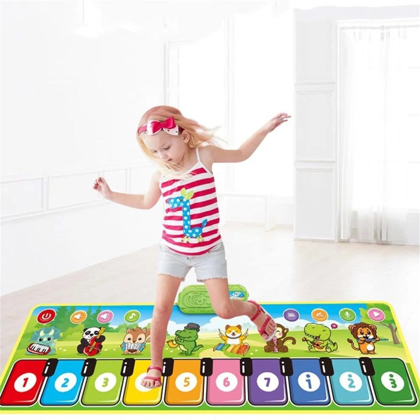 Frendorf | FunLearn - Lustiger und musikalischer Klavier Boden-Spielmatte