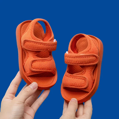 Frendorf | Atmungsaktive Kinder-Sandalen mit weicher Sohle & Schnellverschluss – Laufleicht
