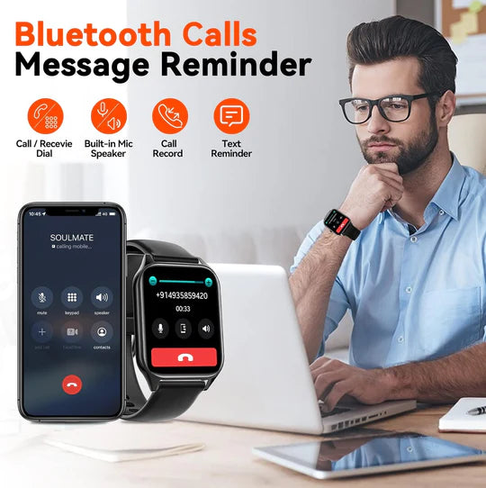 Frendorf | Smartwatch mit nicht-invasiver Gesundheitsüberwachung