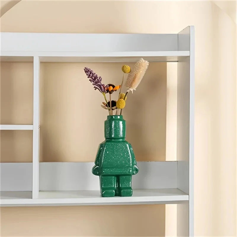 Lego-Vase aus Keramik