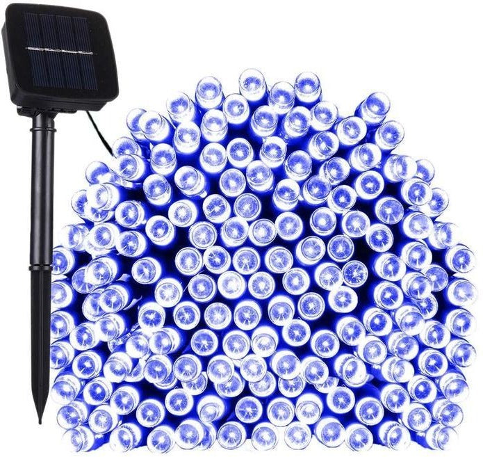 Frendorf | 17-Meter Lichterkette mit 100 LED solarbetriebenen Lichtern