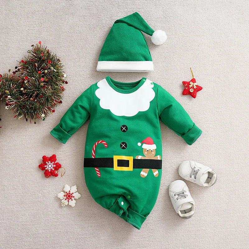 Weihnachtskostüm - Verzauberndes Weihnachtskostüm für dein Baby