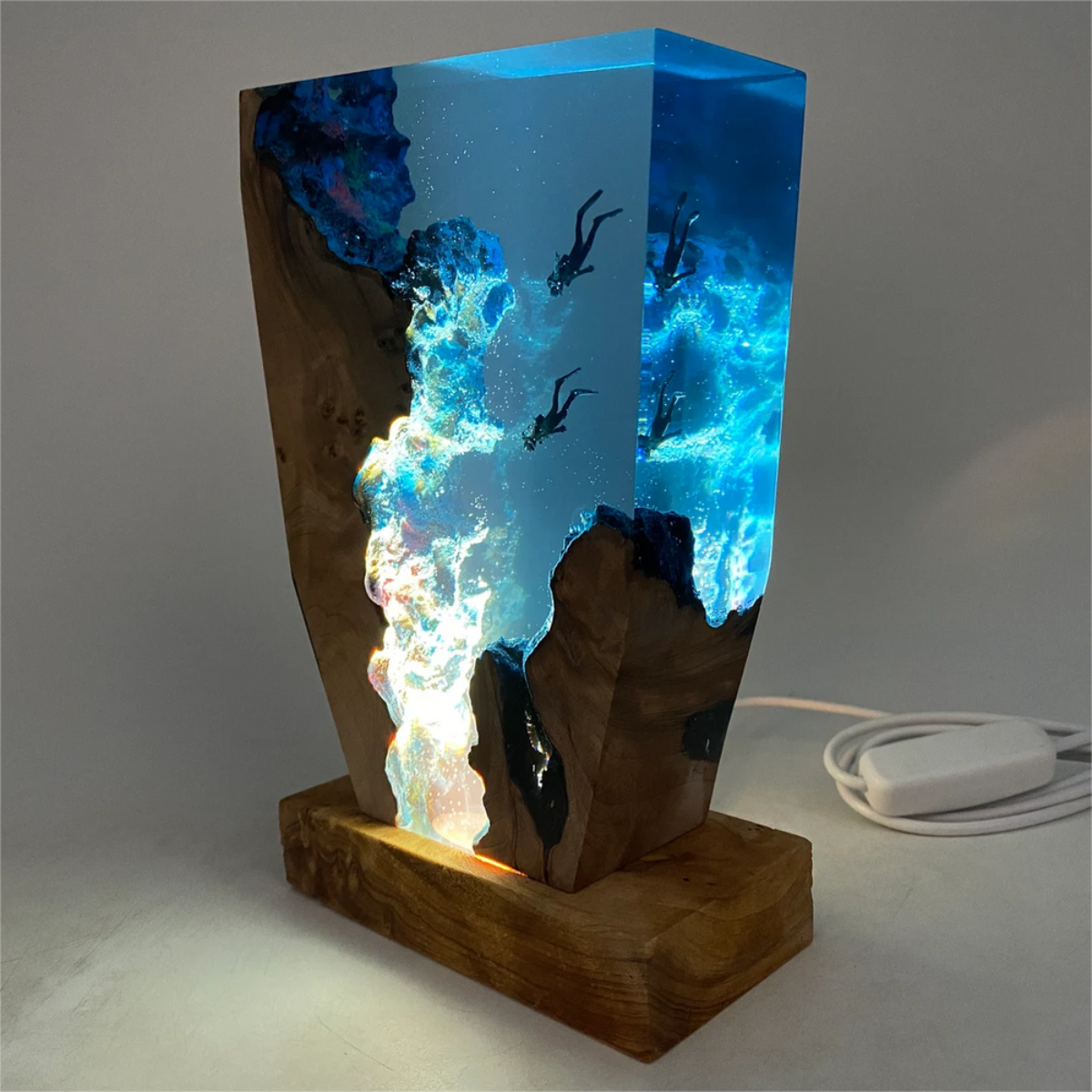 Frendorf | Abylume LED Tauchlampe | Wasserdichte Unterwasserbeleuchtung | Farbwechsel Licht | Pool & Aquarium Dekoration