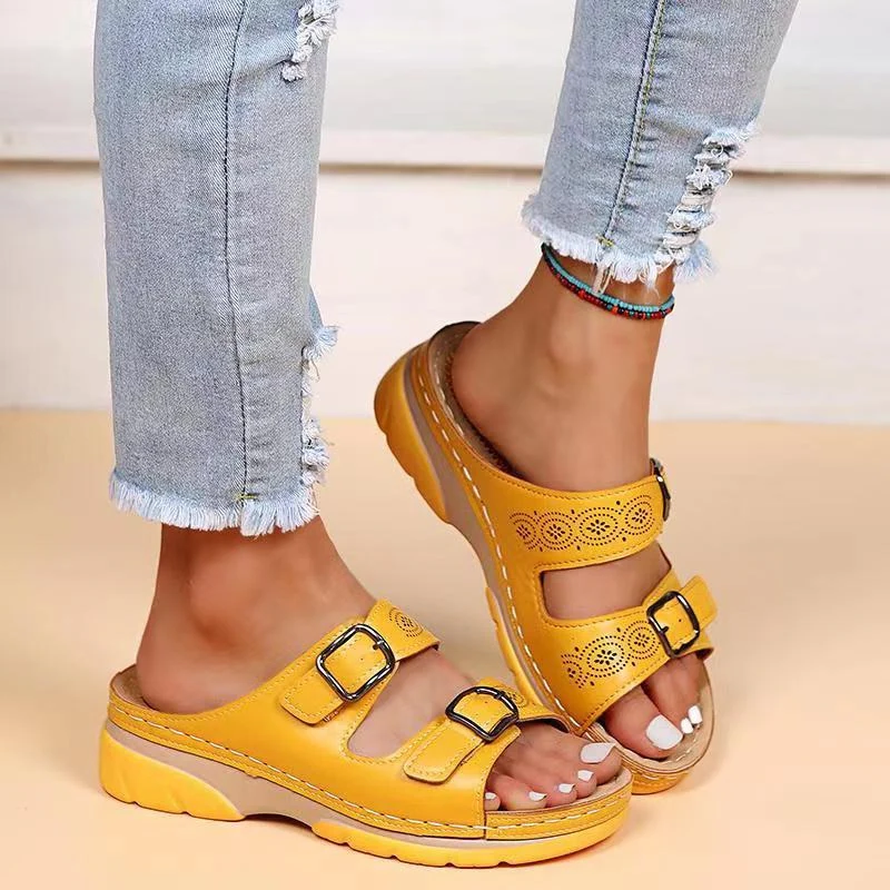 Frendorf | Super bequeme orthopädische Sandalen für Frauen