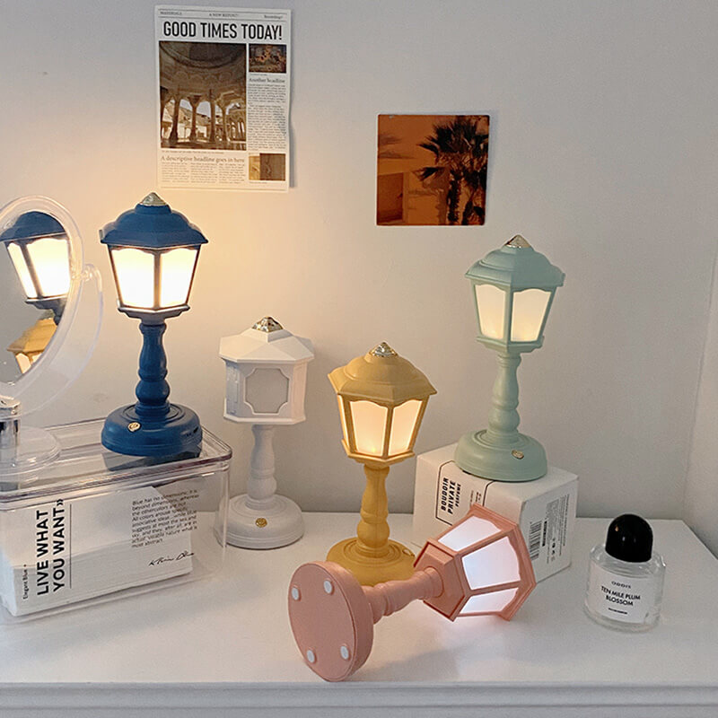 Straßen Design Tischlampe
