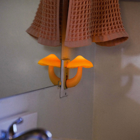 Pilz Wandlampe