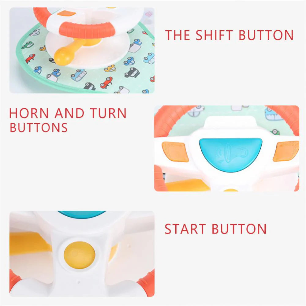 Frendorf | Baby Lenkrad Spielzeug – Interaktiver Spaß für Dein Kleines
