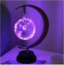 Frendorf | LunarGlow Magische Mondlampe | LED Stimmungslicht | 3D-Druck Design | Dekorative Beleuchtung für Zuhause