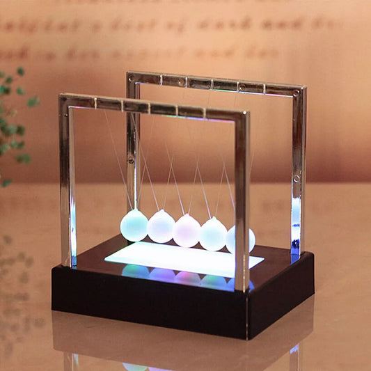 Newtons Pendel Led Bunte Wissenschaftsspielzeug