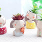 Frendorf | PlantJoy Keramik-Pflanztopf | Fröhliches Design | Handbemalt | Perfekt für Zimmerpflanzen