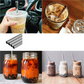 Extra breite Metallstrohhalme für Bubble Tea