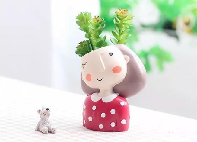 Frendorf | PlantJoy Keramik-Pflanztopf | Fröhliches Design | Handbemalt | Perfekt für Zimmerpflanzen
