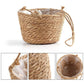 Frendorf | JuteNest Hängender Jutekorb für Pflanzen | Handgewebt | Boho-Stil | Ideal für Innen & Außen