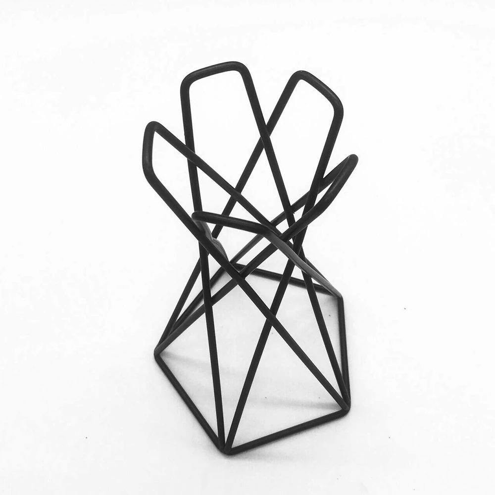 Frendorf | GeoTwist Metall Air Pflanzenhalter | Modernes Design | Geometrische Deko