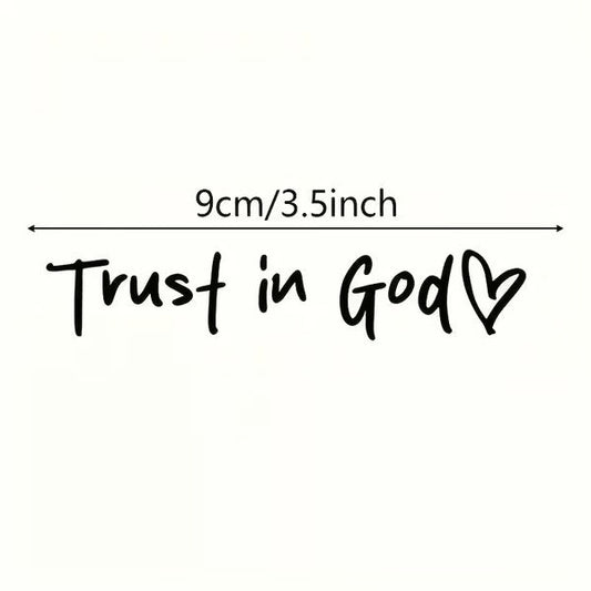 Frendorf | Auto Aufkleber | Christlicher Sticker | Wetterfestes Vinyl | Glaubensbotschaft für Auto & Fenster